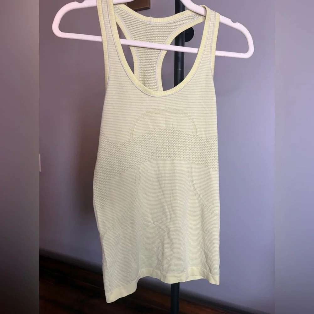 Lululemon Lime Green Tank Top